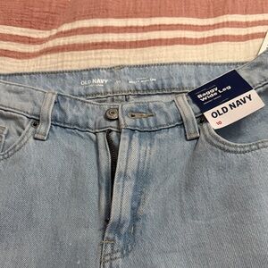 Old Navy Sky Blue Wide-Leg Jeans